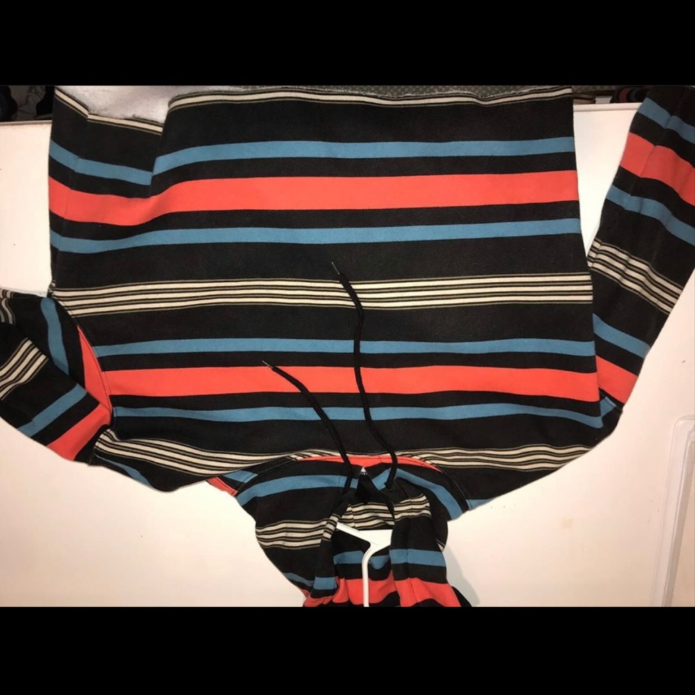 Stripped Cropped Urban Outfiters Sweatshirt